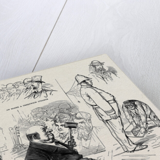 Pictures of London by a French Artist: Chairman of a Musical Meeting by Anonymous