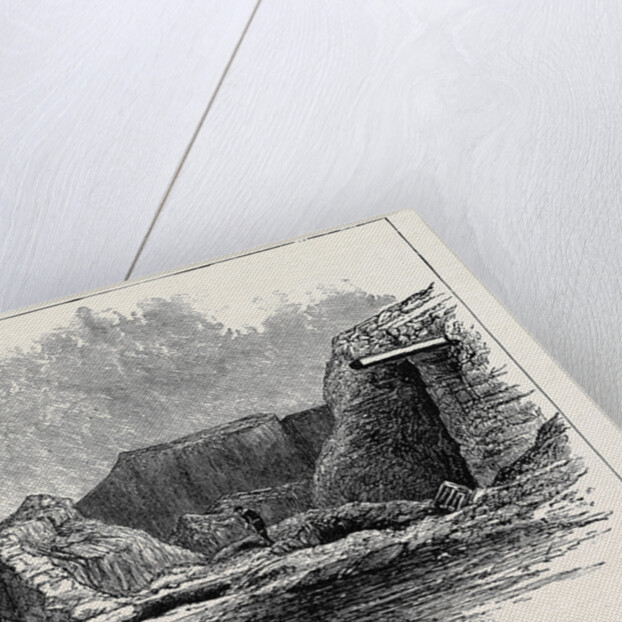 Dr. Schliemann's Excavations at Hissarlik from the East, Greece by Anonymous
