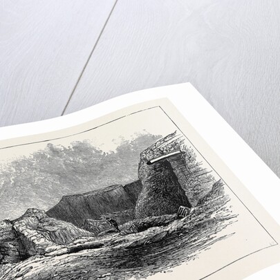 Dr. Schliemann's Excavations at Hissarlik from the East, Greece by Anonymous