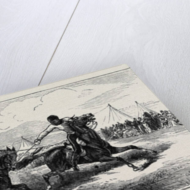 Garrison Athletics at the Curragh Camp, Sword V. Lance by Anonymous