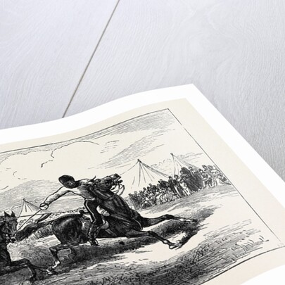Garrison Athletics at the Curragh Camp, Sword V. Lance by Anonymous
