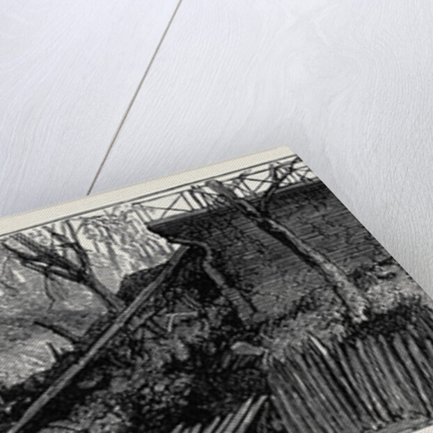 The Explosion on the Regent's Canal: The Canal, the Navigation Blocked by the Fallen Bridge, October 10, 1874 by Anonymous