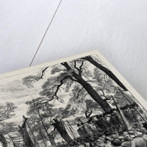 Hospital Saturday, Archbishop Manning Addressing the Meeting in Hyde Park, October 17, 1874 by Anonymous