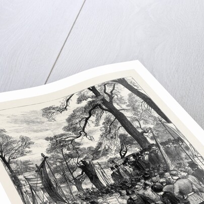 Hospital Saturday, Archbishop Manning Addressing the Meeting in Hyde Park, October 17, 1874 by Anonymous