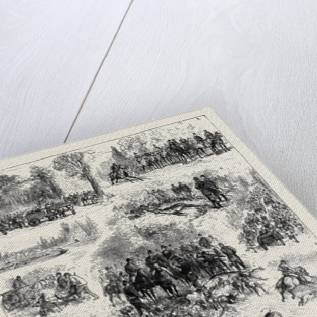 Visit of the Prince of Wales to France, the Stag Hunt at Chantilly by Anonymous