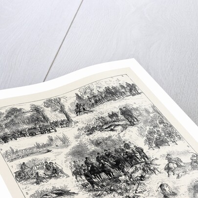 Visit of the Prince of Wales to France, the Stag Hunt at Chantilly by Anonymous