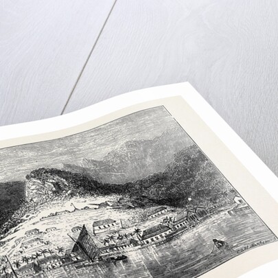 The Annexation of the Fiji Islands: View of Levuka from the Anchorage by Anonymous