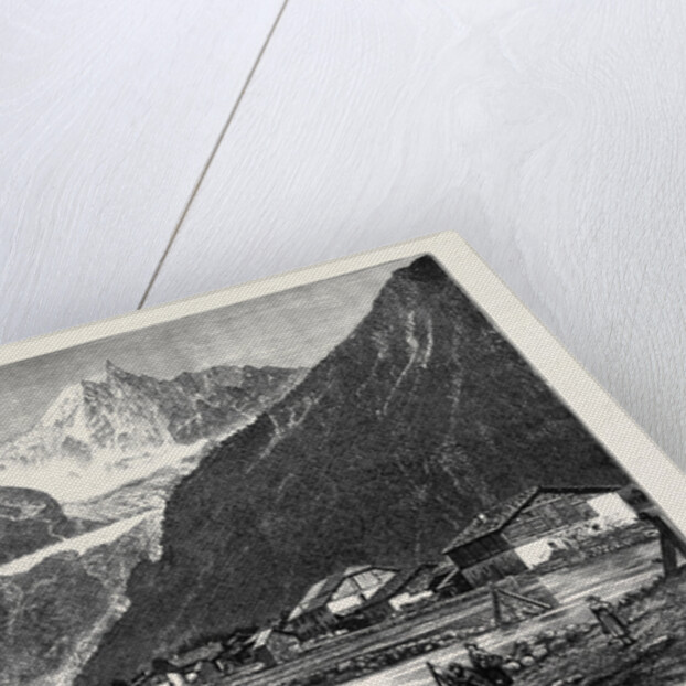 An Autumn Tour in Switzerland: The Glacier Des Bois and Aiguille Du Dru, Chamounix by Anonymous