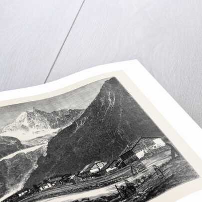 An Autumn Tour in Switzerland: The Glacier Des Bois and Aiguille Du Dru, Chamounix by Anonymous