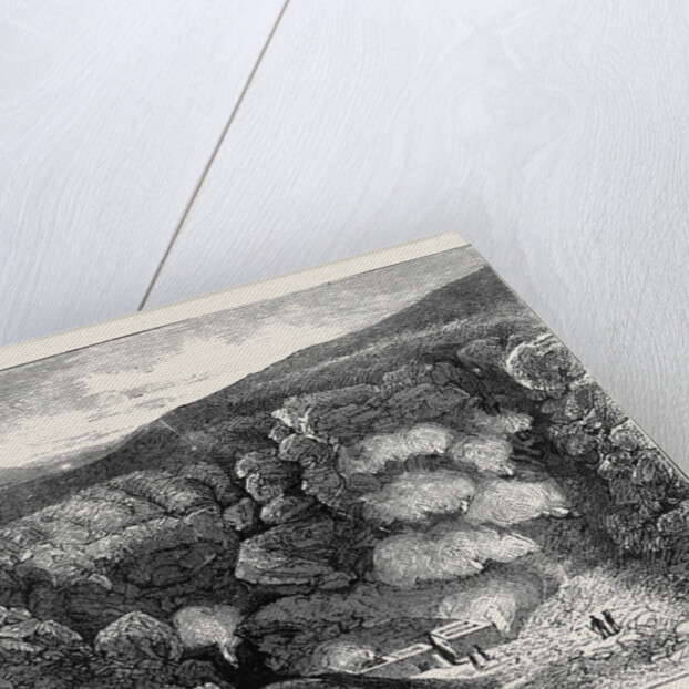 Interior of Great Crater, Vulcano, with Chambers of Condensation, First Group of Fumaroles by Anonymous