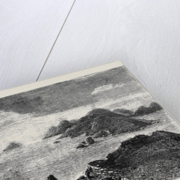 Vulcanello (Extinct Crater), with Stromboli in the Distance, Bird's-Eye View of the Islands, As Seen from Vulcano by Anonymous