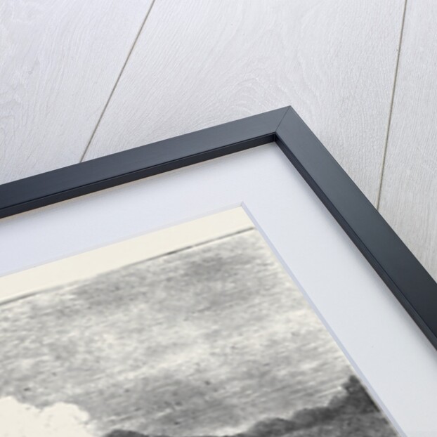 View of Great Crater, Vulcano, from the Sea, with Residence and Works by Anonymous