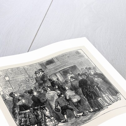 The Duke and Duchess of Edinburgh at Ashford: the Baby, December 5, 1874 by Anonymous