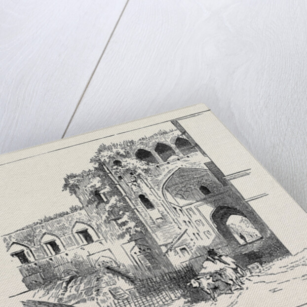 Sketches of Ancient Buildings at Dacca, Bengal: Ruined Gateway of the Ancient Fort by Anonymous