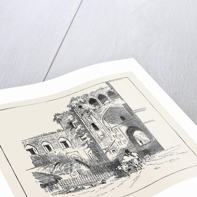 Sketches of Ancient Buildings at Dacca, Bengal: Ruined Gateway of the Ancient Fort by Anonymous