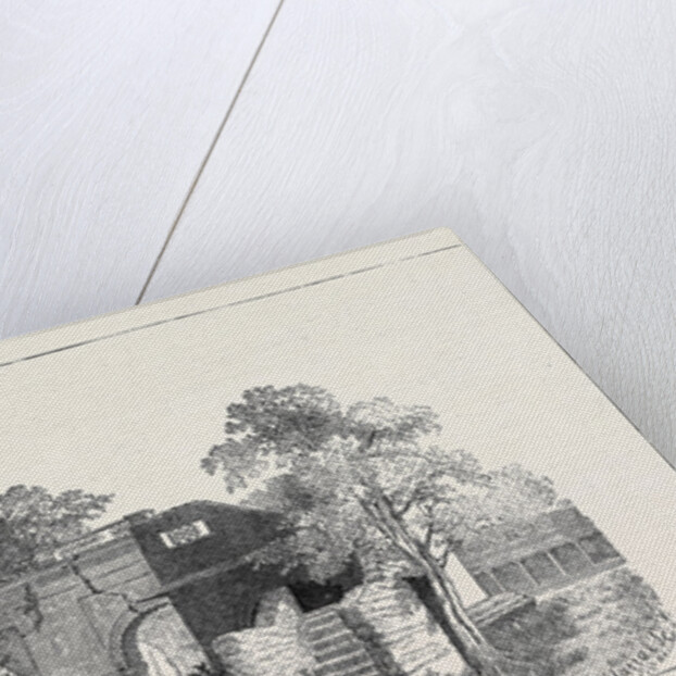 Sketches of Ancient Buildings at Dacca, Bengal: Ruins of the Nawab-Baree by Anonymous