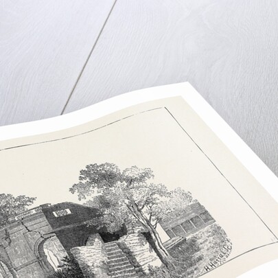 Sketches of Ancient Buildings at Dacca, Bengal: Ruins of the Nawab-Baree by Anonymous