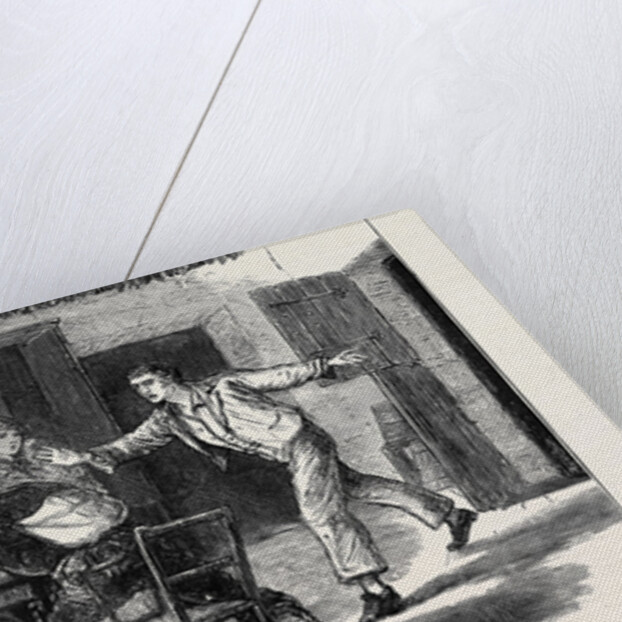 The Civil War in Spain: the Republicans Are Coming ! a Sketch at a Carlist Outpost Near Estella by Anonymous