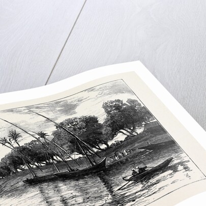 The Crisis in Egypt: The Atfeh Canal, which Connects Alexandria with the Nile by Anonymous