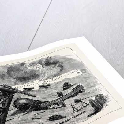 After the Bombardment of Alexandria: The Effect of the Shells from H.M.S. Superb and Inflexible on the Guns in Fort Pharos by Anonymous