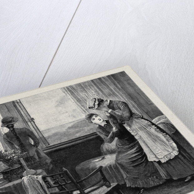 Kit, a Memory; She Hid Her Face in Her Rough Honest Hands, and Burst Into Tears by Anonymous