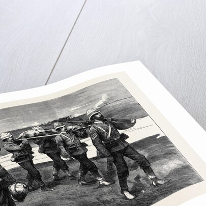 Bringing Home the Body of Lieutenant H.G.L. Howard-Vyse, of the 60th Rifles, Killed During the Reconnaissance in Force, August 5 by Anonymous