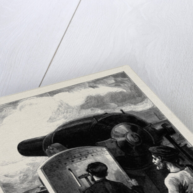 A Shot from the Téméraire by Anonymous