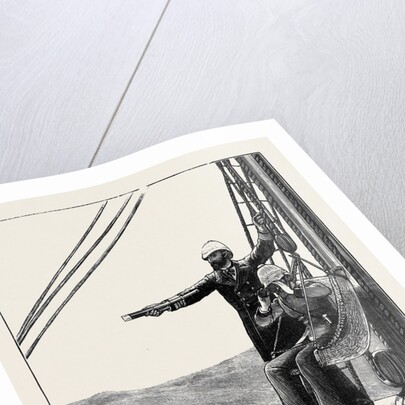 On Board H.M.S. Carysfort in the Suez Canal by Anonymous