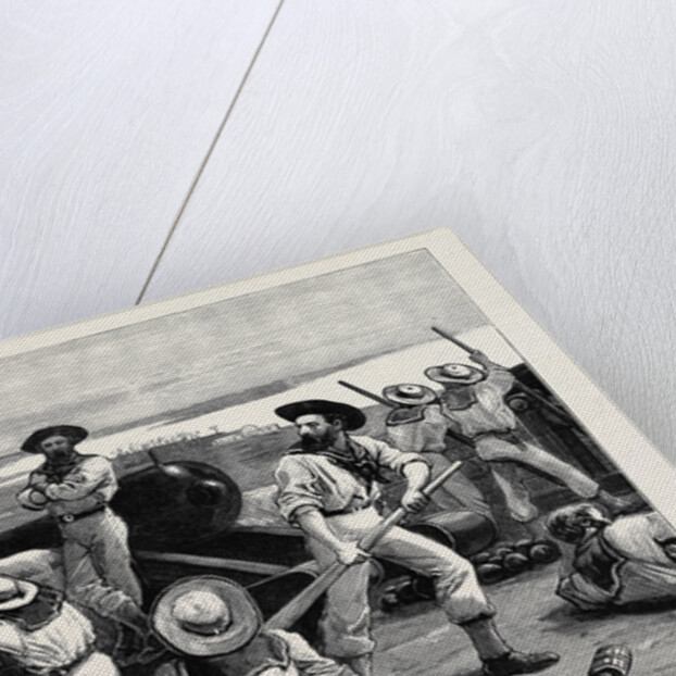 Blue-Jackets in Possession at Fort Kom-El-Dik, Alexandria by Anonymous