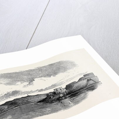 The Aboukir Forts; Railway Bridge on the Alexandria and Rosetta Line by Anonymous