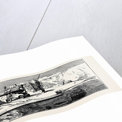The War in Egypt, Fort Mex, Alexandria: The South-West Corner of the Fort by Anonymous