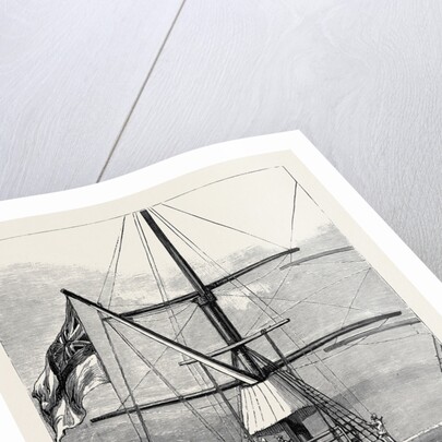 The Look-Out Perch on Board H.M.S. Minotaur in Aboukir Bay by Anonymous