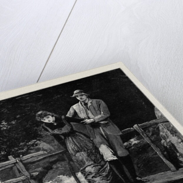 Kit, a Memory; Frank Found Himself Alone with Trenna Upon the Little Rustic Bridge that Spanned the Waterfall by Anonymous