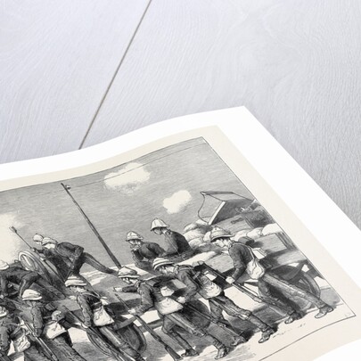 Fighting Arabi with His Own Weapons: Working the Krupp Gun at Kassassin, August 28 by Anonymous