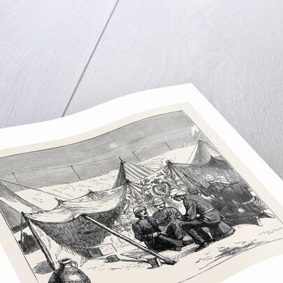 A Bivouac of the Royal Marines at Mahsameh by Anonymous