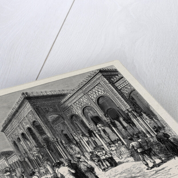The British Occupation of Cairo: The Palace of Gezeereh, the Outside Pavilion by Anonymous
