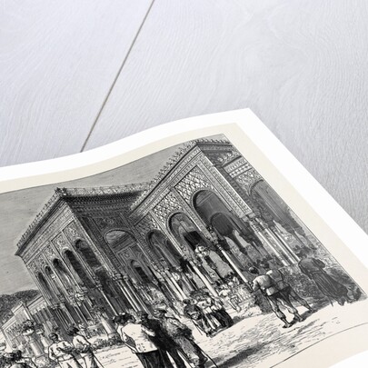 The British Occupation of Cairo: The Palace of Gezeereh, the Outside Pavilion by Anonymous
