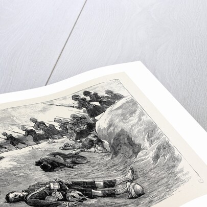 The War in Egypt, The Storming of Tel-El-Kebir, September 13: The Track of the Storm, the Highlanders Within Arabi's Works at Tel-El-Kebir by Anonymous
