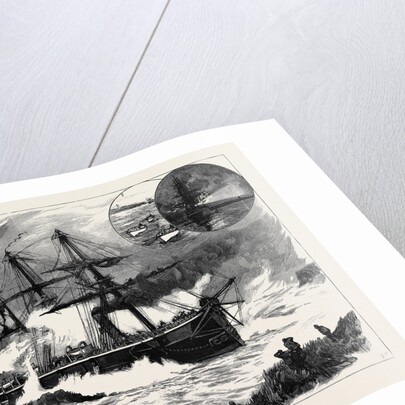 The Wreck of H.M.S. Phoenix Off Prince Edward's Island, September 12, 1882 by Anonymous