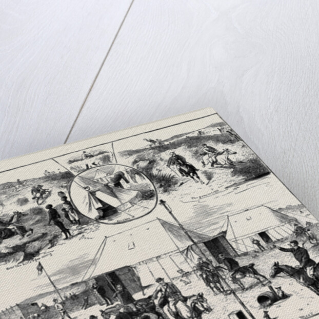 A Military Paper Chase, Natal, South Africa by Anonymous