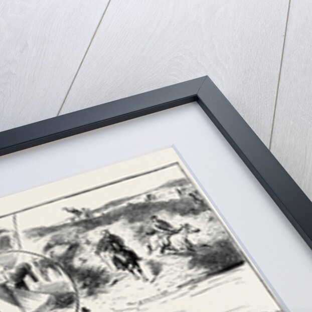 A Military Paper Chase, Natal, South Africa by Anonymous