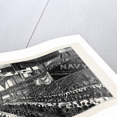 The Return of the Soldiers and Sailors from Egypt: Banquet to the Royal Marines at Chatham by Anonymous