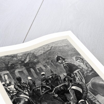 The Royal Review of the Troops from Egypt, a Sketch in the Mall: the Queen is Coming! by Anonymous
