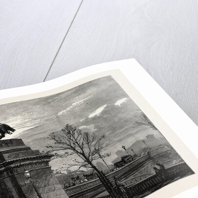 Statue of Francis I. of France Temporarily Placed in Position on Blackfriars Bridge London UK by Anonymous