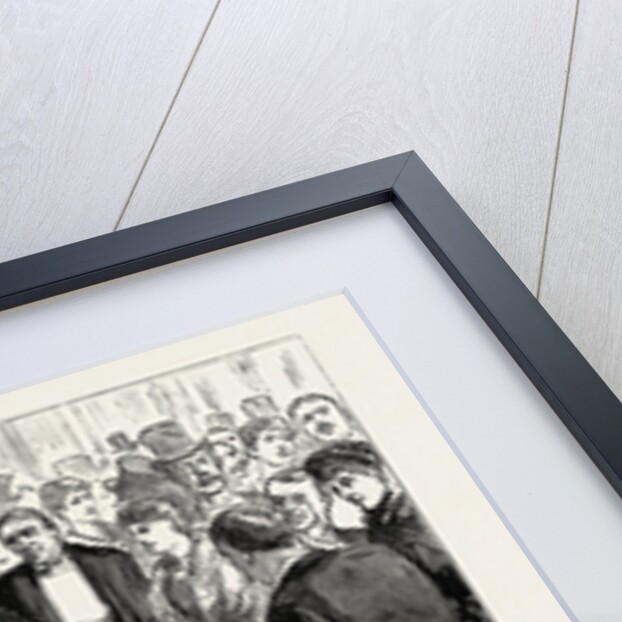 Cutting the Baddeley Twelfth Cake on the Stage of Drury Lane Theatre London by Anonymous