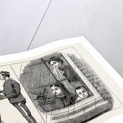 The Rebellion in the Soudan Reinforcements Leaving Portsmouth: At Eastney Barracks Marine Artillery Re-Marking Their Kits Before Leaving at the Eastney Barracks the Last Friendly Service (Centre) Papa's Gone in the Married Quarters at Eastney Barracks by Anonymous