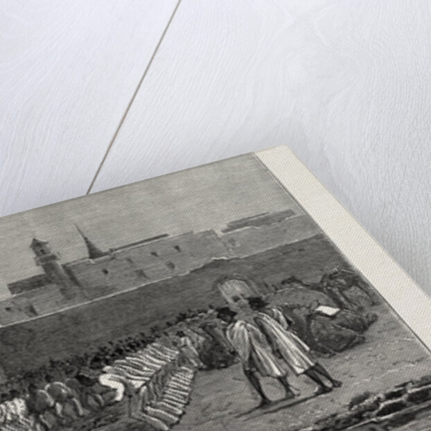 The Rebellion in the Soudan Egyptian Soldiers Performing a Religious Dance in the Custom House Yard Suakim in Honour of the Visit of Some Native Sheiks January 4th by Anonymous