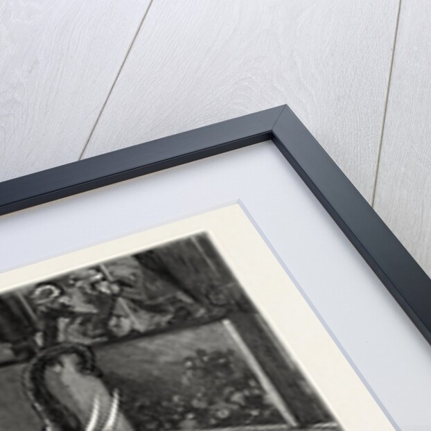 The Burmese Priests and Mr. Barnum's Elephant at the Zoological Gardens by Anonymous