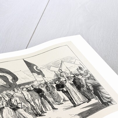 The Rebellion in the Soudan: The Negotiations with the Tribes Visit of Sheik Syed Mahomed El Mhargani to General Sartofius at Suakim by Anonymous