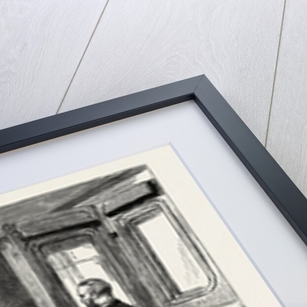 The Mission to the Soudan Goodbye at Charing Cross Station London. In the Foreground: Duke of Cambridge General Gordon Lord Wolseley and Colonel Stewart by Anonymous